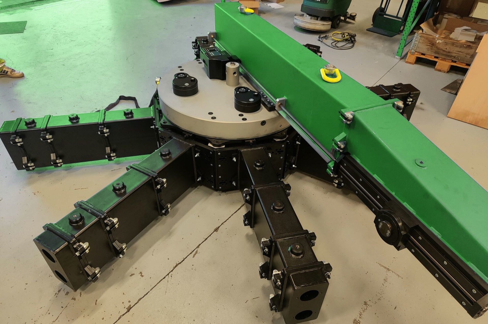 Sygma Alpha-I 50-160 flange facing machine