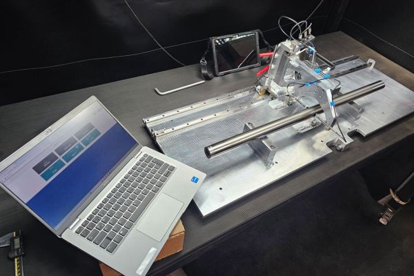 WMG TMG03 table measuring device for small rolls